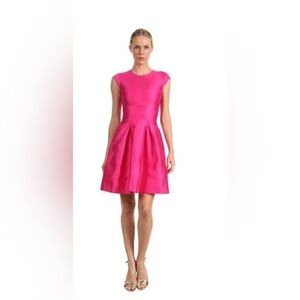 Pink Kate spade New York Classic Fit And Flare Dress